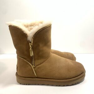 UGG Women's Florence Shearling Cold Weather Boots Size 8